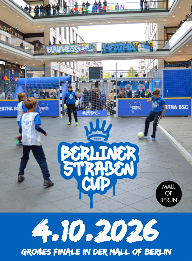 Berliner Straßen Cup feiert Finale in der Mall of Berlin, Falkensee Berliner Straßen Cup feiert Finale in der Mall of Berlin, Falkensee