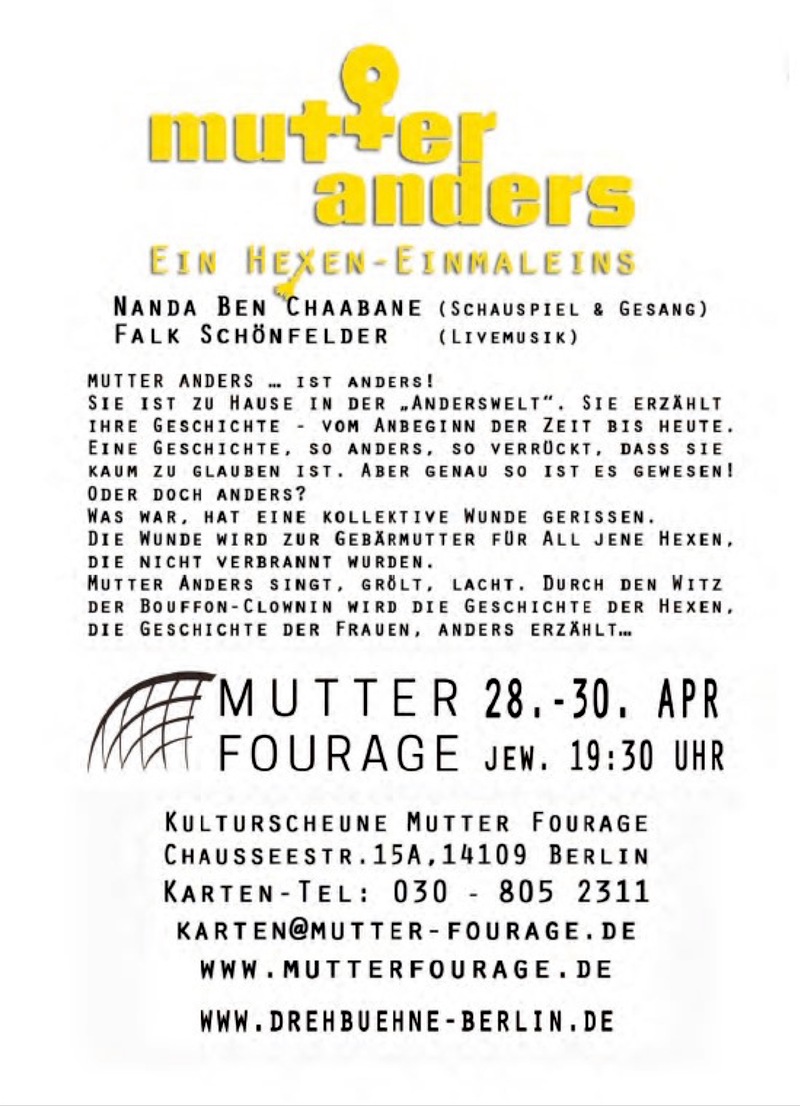 Premiere von „Mutter Anders“ startet bald!, Falkensee