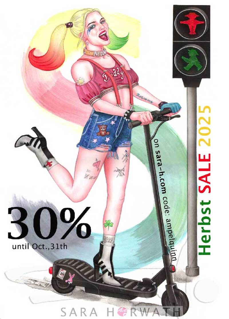 Herbstaktion bei Sara Horwath: 30 % Rabatt auf alle Werke, Falkensee Herbstaktion bei Sara Horwath: 30 % Rabatt auf alle Werke, Falkensee