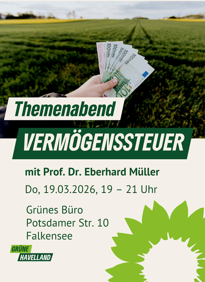 Themenabend zur Vermögenssteuer in Falkensee, Falkensee Themenabend zur Vermögenssteuer in Falkensee, Falkensee